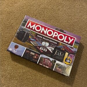 Monopoly Napa Valley Edition Board Game